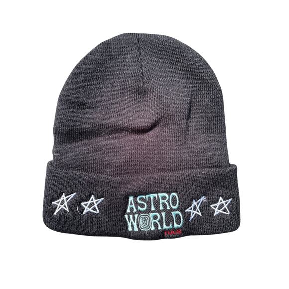 Cactus Jack by Travis Scott Other - 2018 AstroWorld tour Wish you were here Travis Scott beanie embroidered